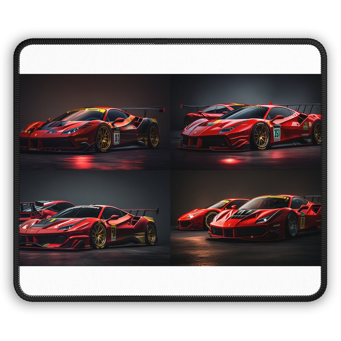 Gaming Mouse Pad  Ferrari Red 5