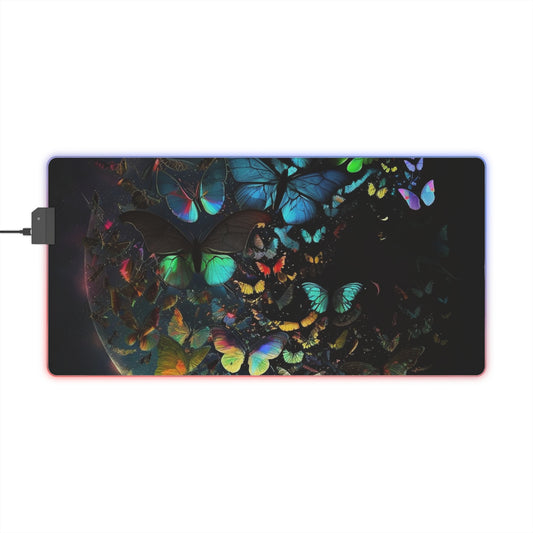 LED Gaming Mouse Pad Moon Butterfly 4