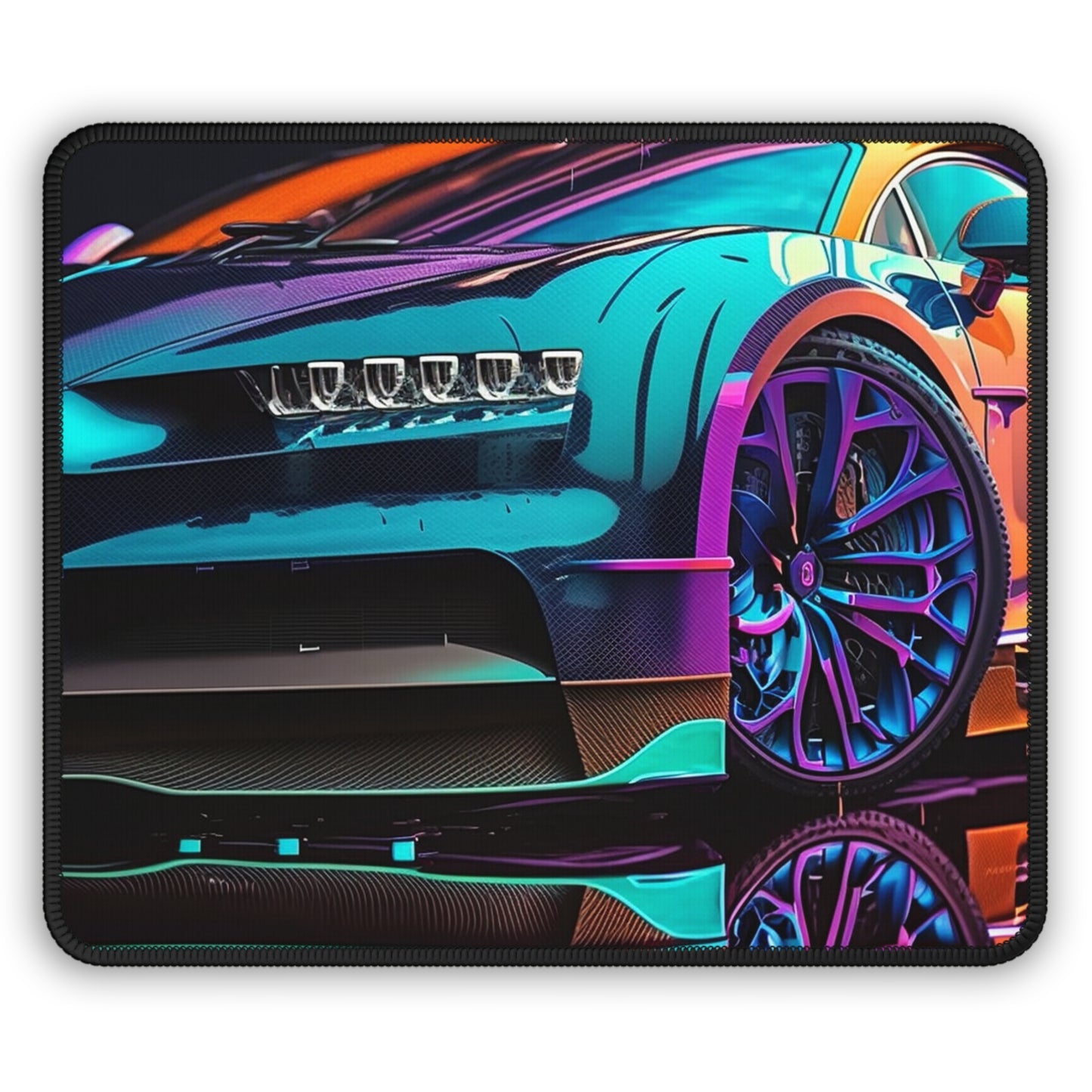 Gaming Mouse Pad  Bugatti Neon Chiron 1