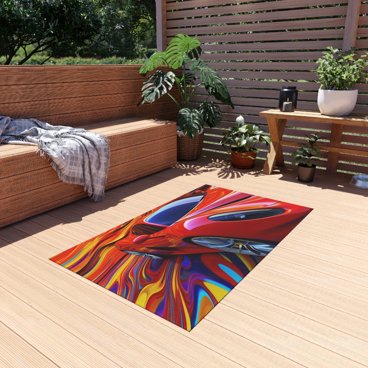 Outdoor Rug  Ferrari Water Fusion 4