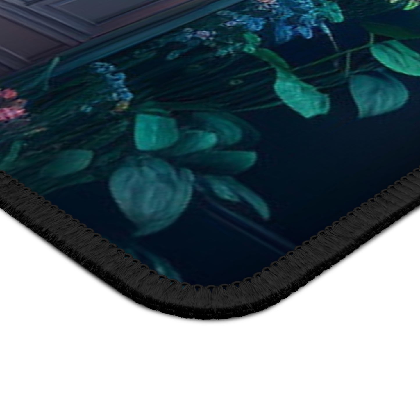 Gaming Mouse Pad  A Wardrobe Surrounded by Flowers 3