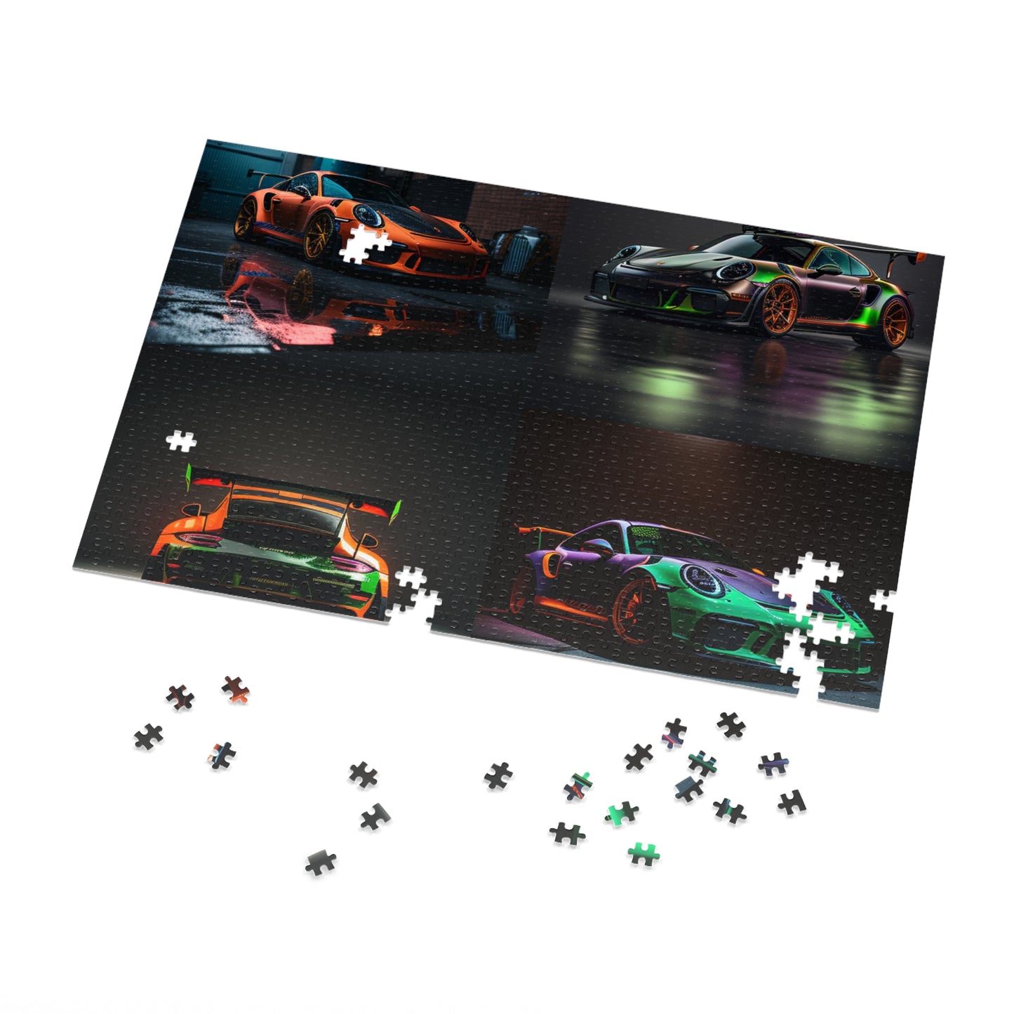Jigsaw Puzzle (30, 110, 252, 500,1000-Piece) Porsche Color 5