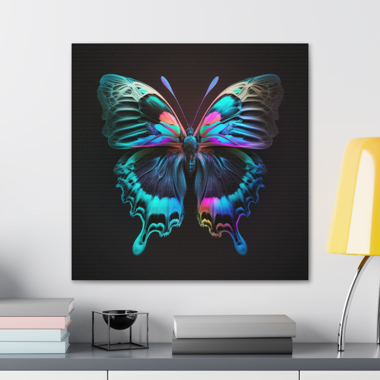 Canvas Gallery Wraps Raw Florescent Glow 1