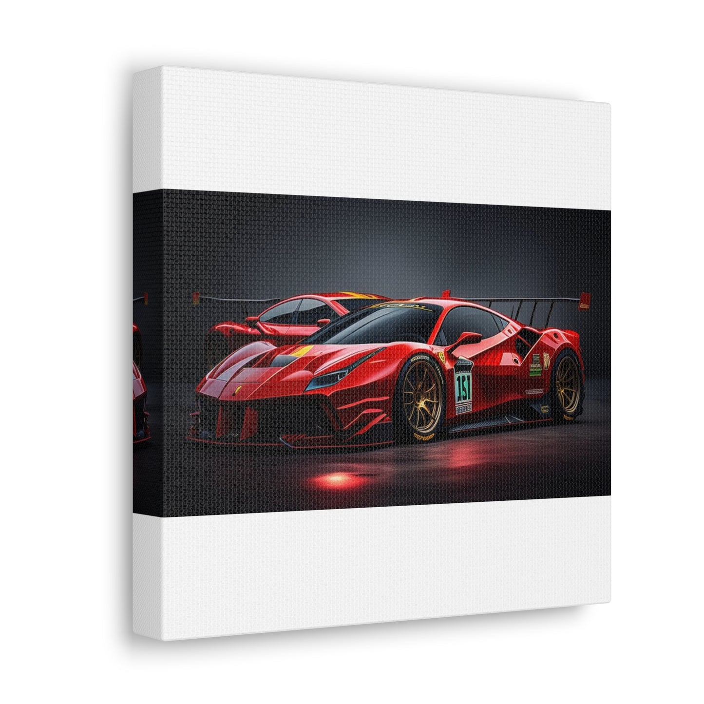 Canvas Gallery Wraps Ferrari Red 2