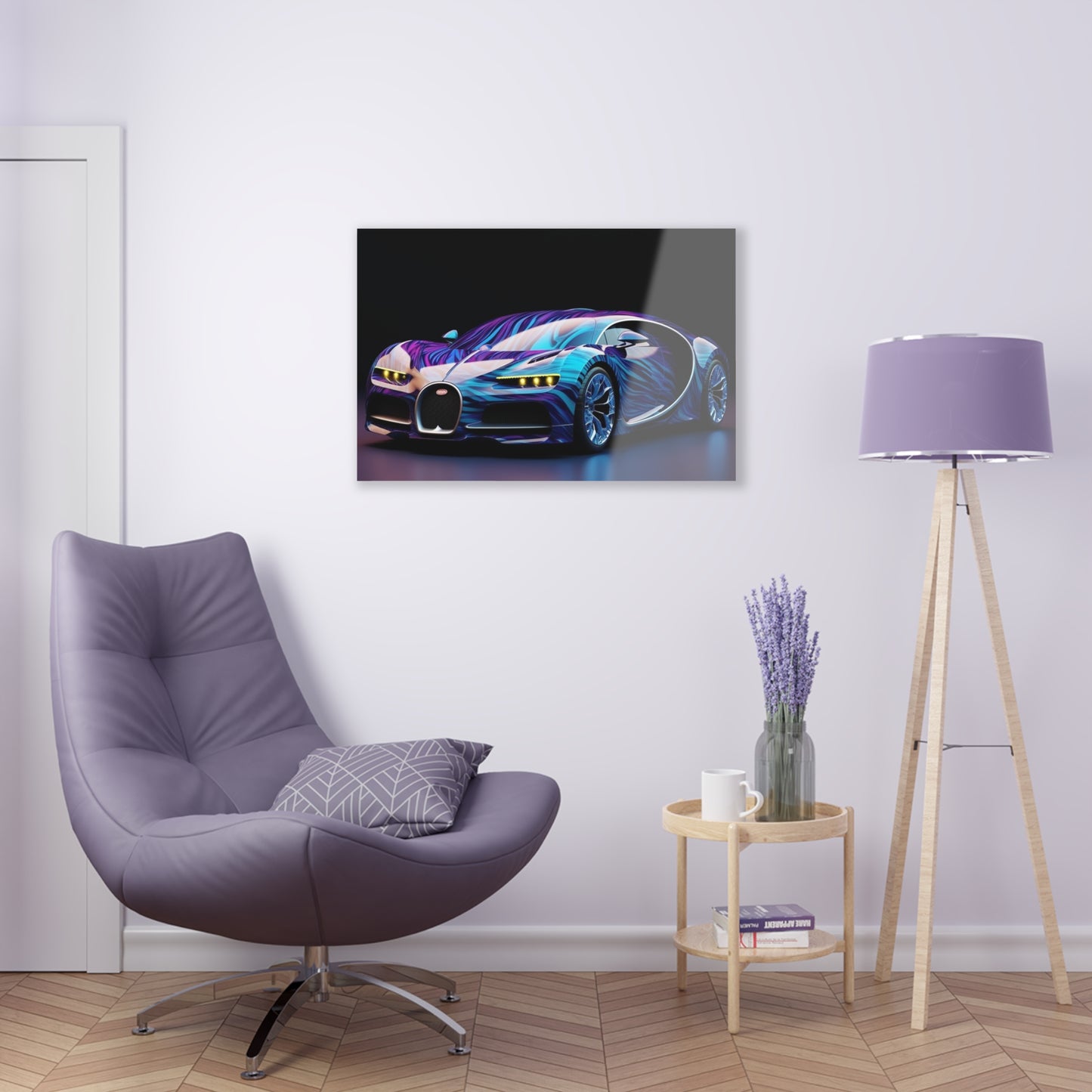 Acrylic Prints Bugatti Abstract Flair 3