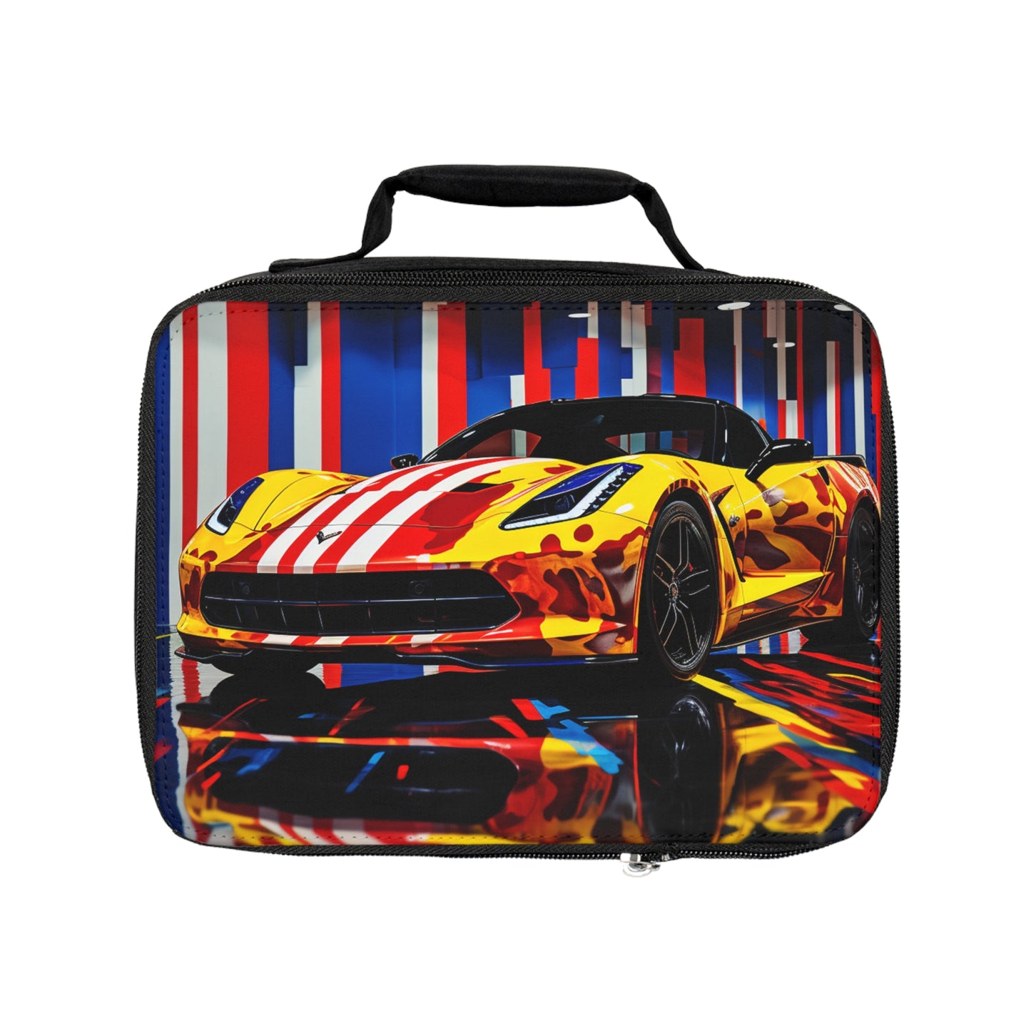 Lunch Bag Macro Flag Ferrari 4