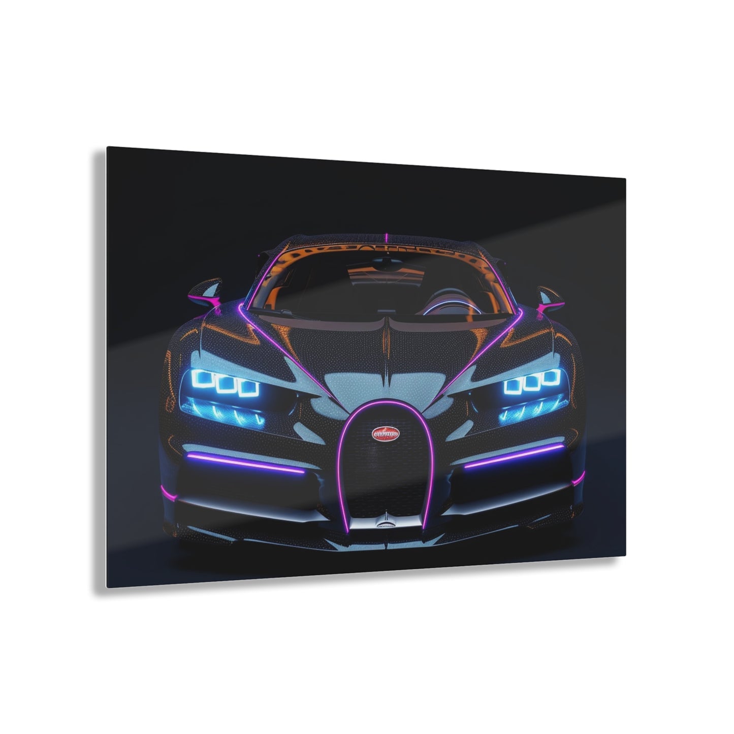 Acrylic Prints Hyper Bugatti Chiron 2