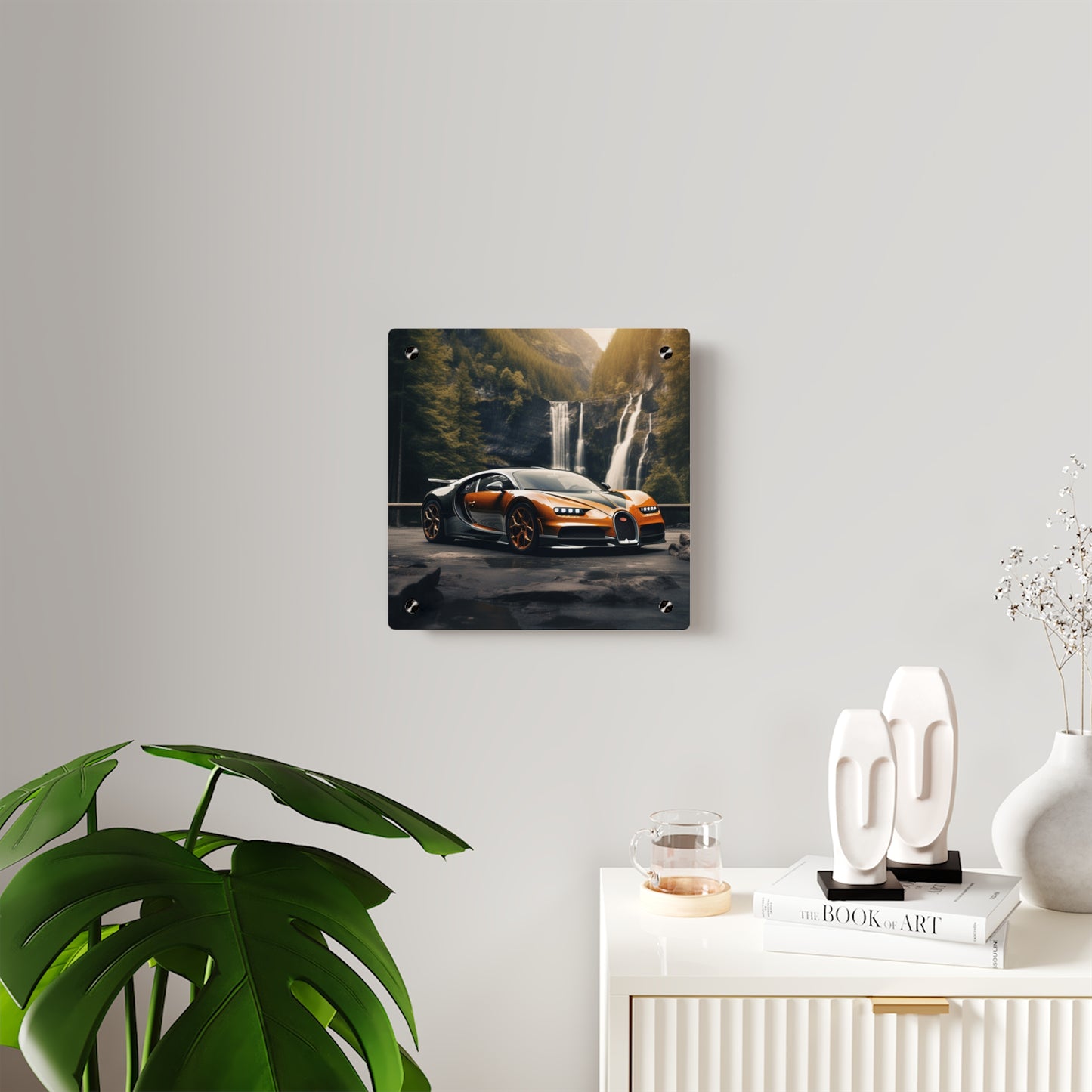 Acrylic Wall Art Panels Bugatti Waterfall 3