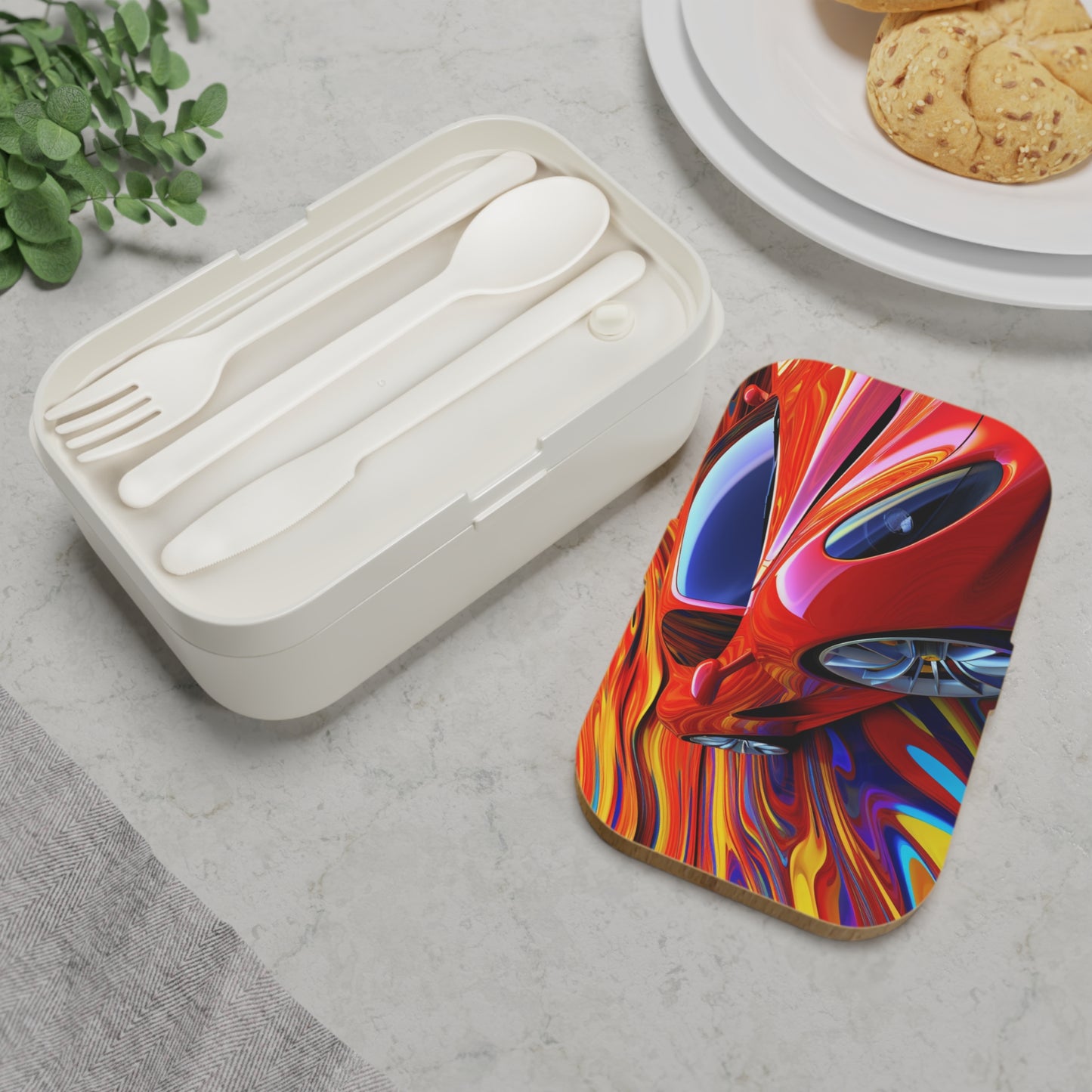 Bento Lunch Box Ferrari Water Fusion 4