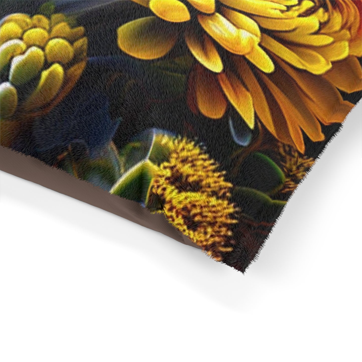 Pet Bed Yellow Hermosas Flores Amarillas 1