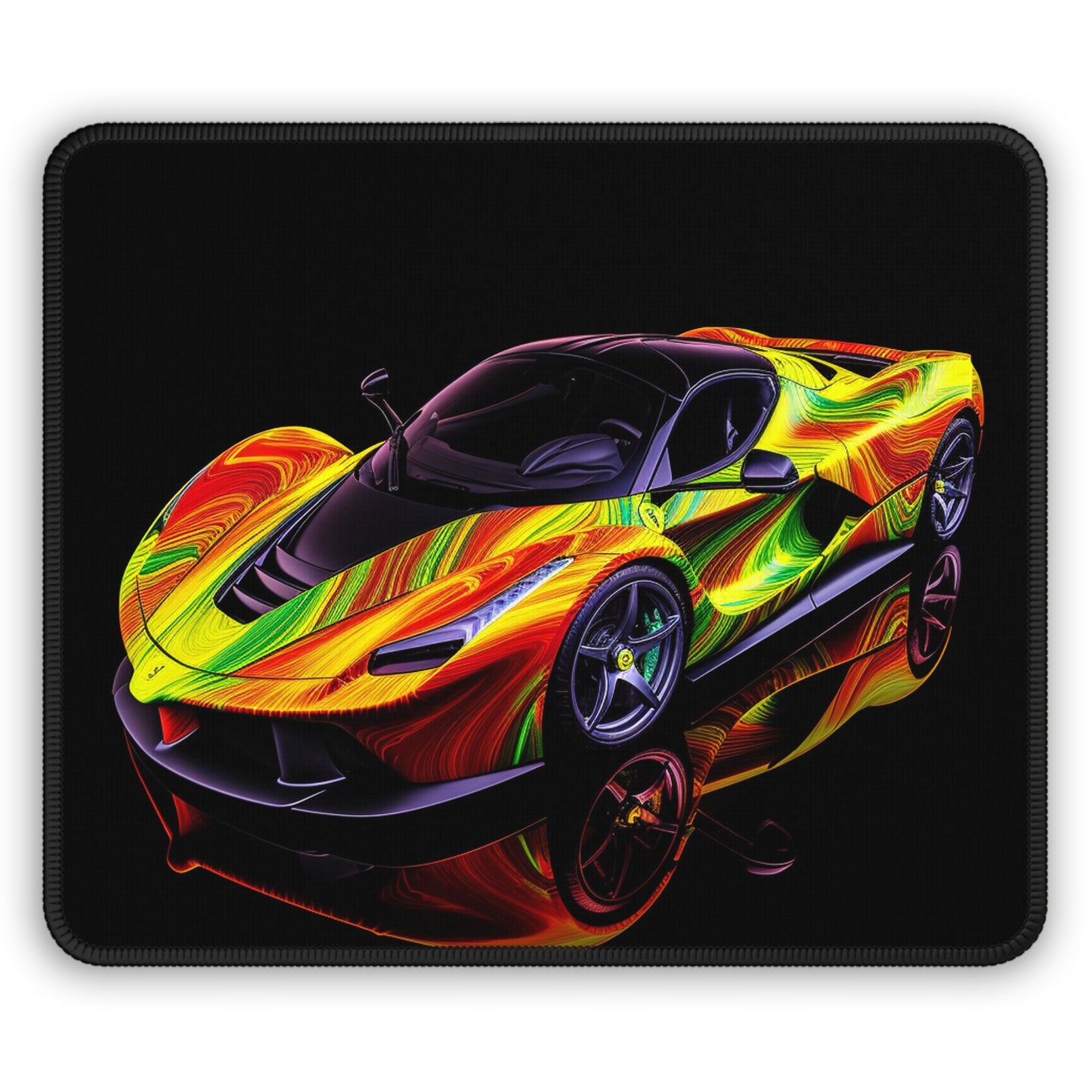 Gaming Mouse Pad  Ferrari Neon 4