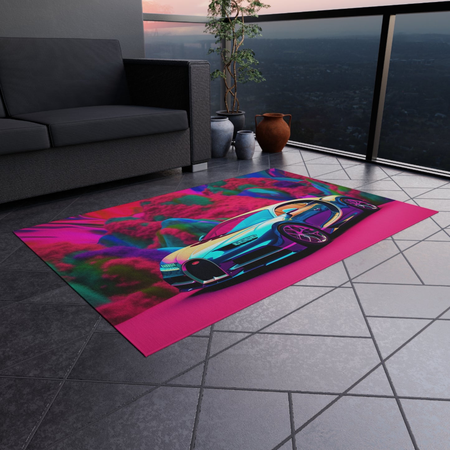 Outdoor Rug  Florescent Bugatti Flair 4