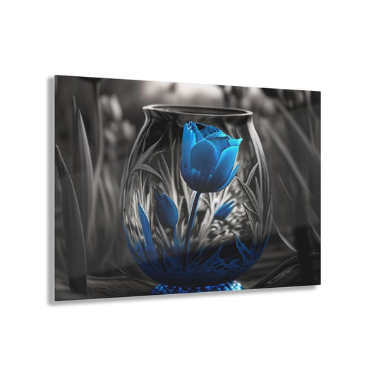 Acrylic Prints Tulip Blue 3