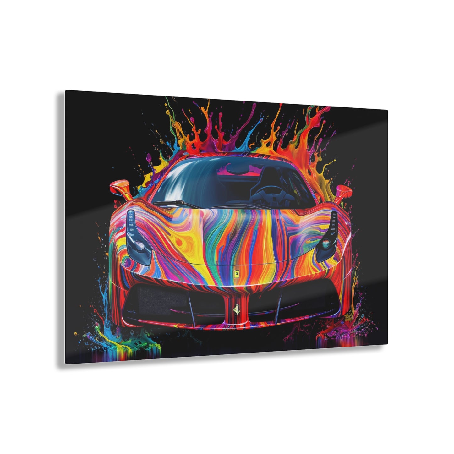 Acrylic Prints Ferrari Fusion Water 4