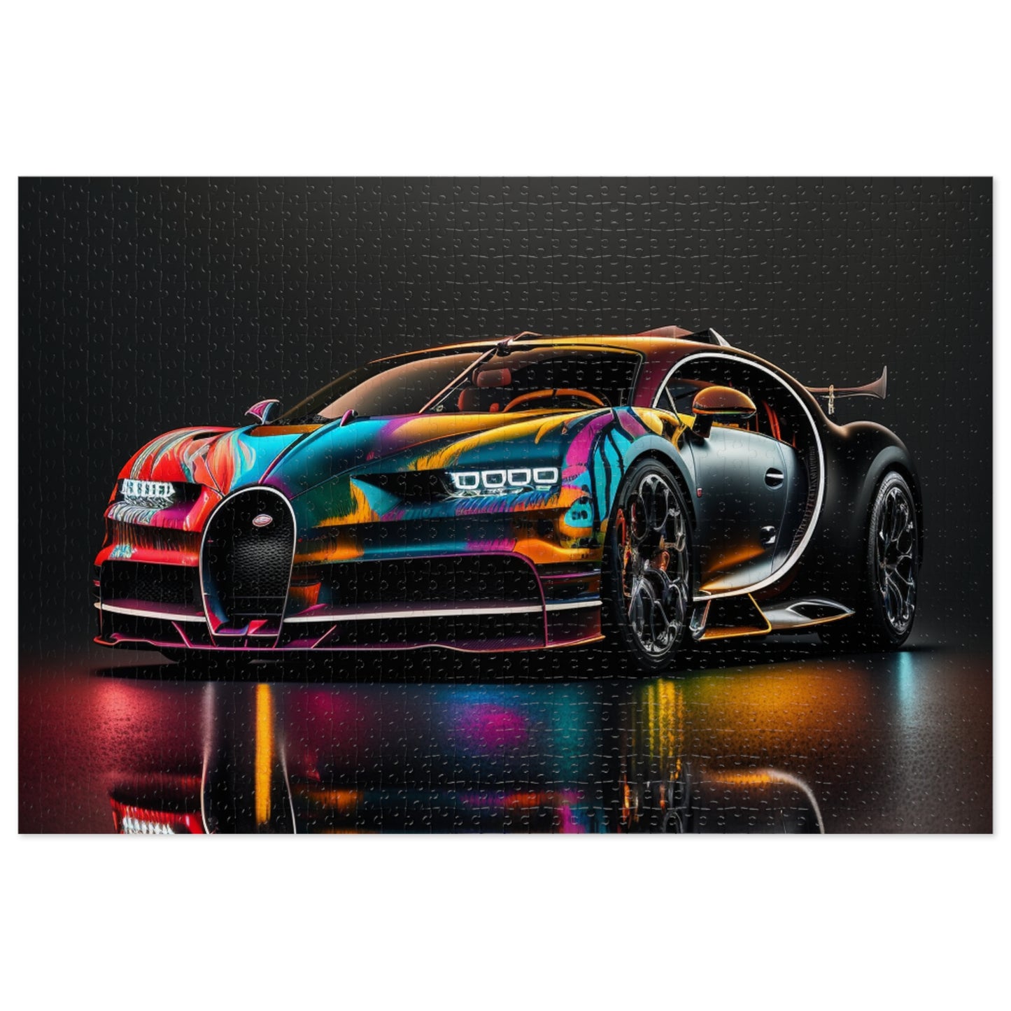 Jigsaw Puzzle (30, 110, 252, 500,1000-Piece) Bugatti Chiron Super 2