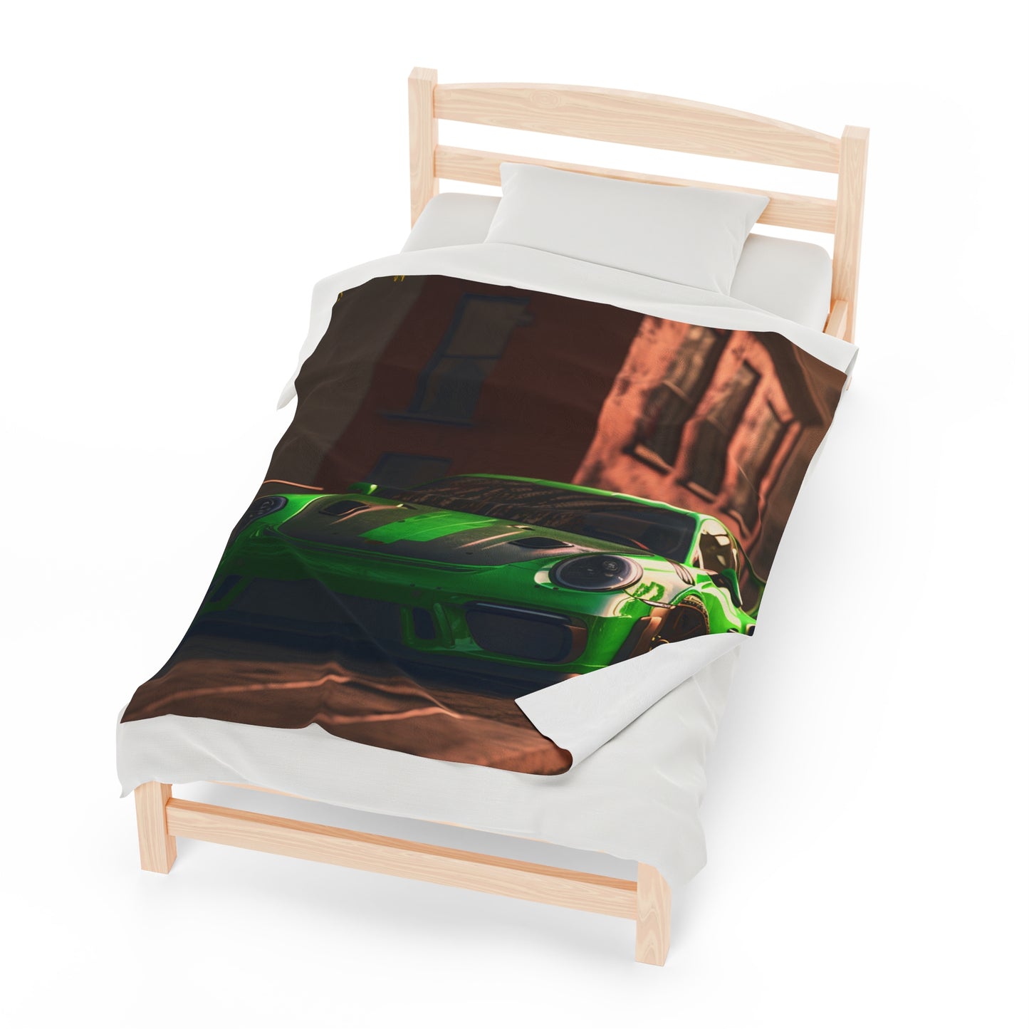 Velveteen Plush Blanket porsche 911 gt3 4