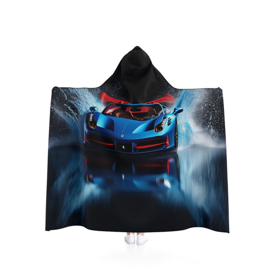 Hooded Blanket Ferrari Water Splash 1