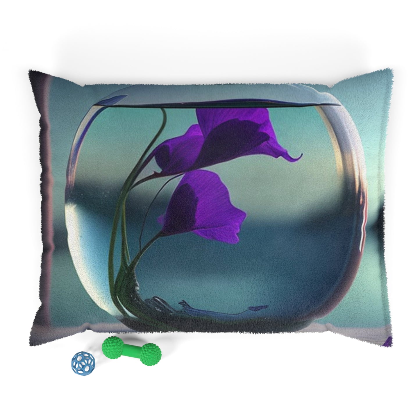 Pet Bed Purple Sweet pea in a vase 2