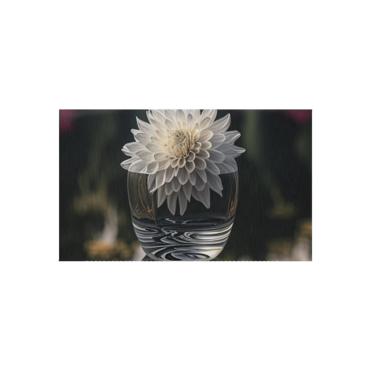 Outdoor Rug  White Dahlia 2