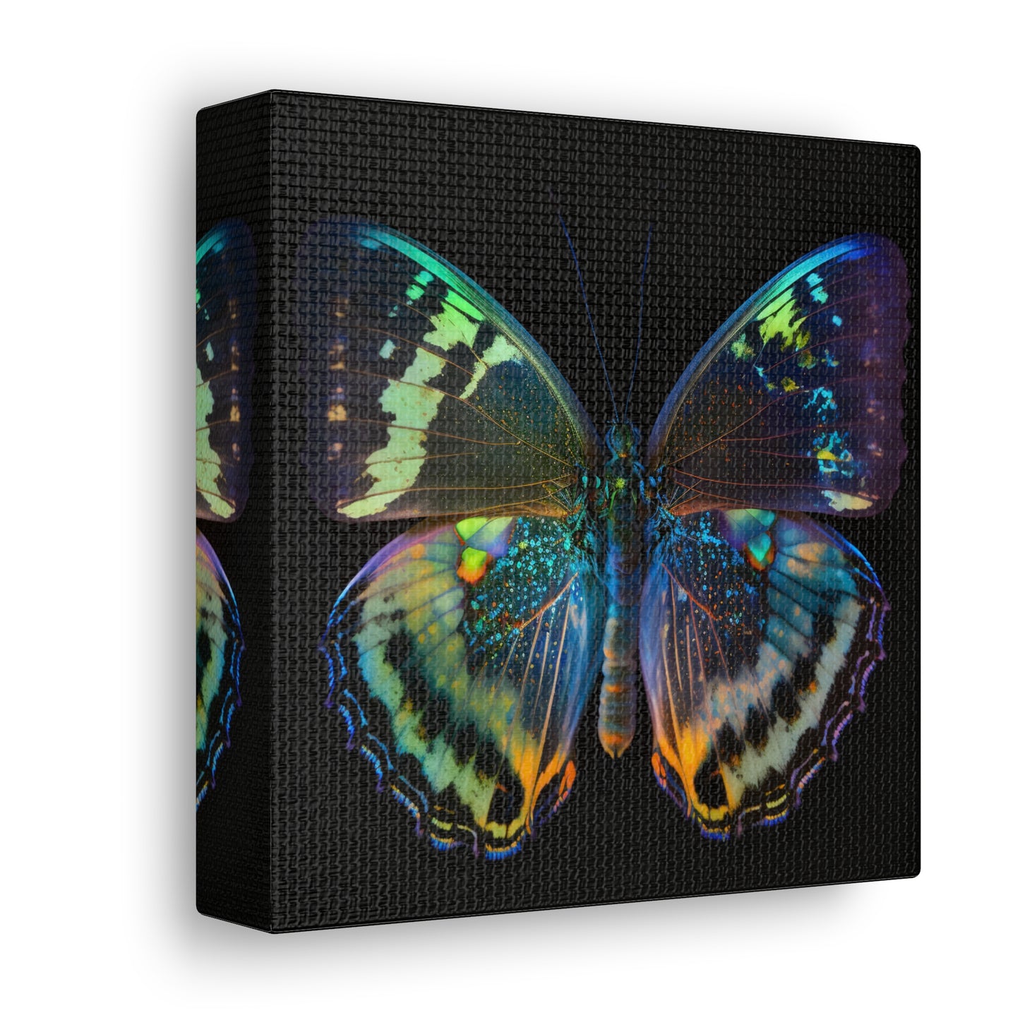 Canvas Gallery Wraps Neon Butterfly Flair 4
