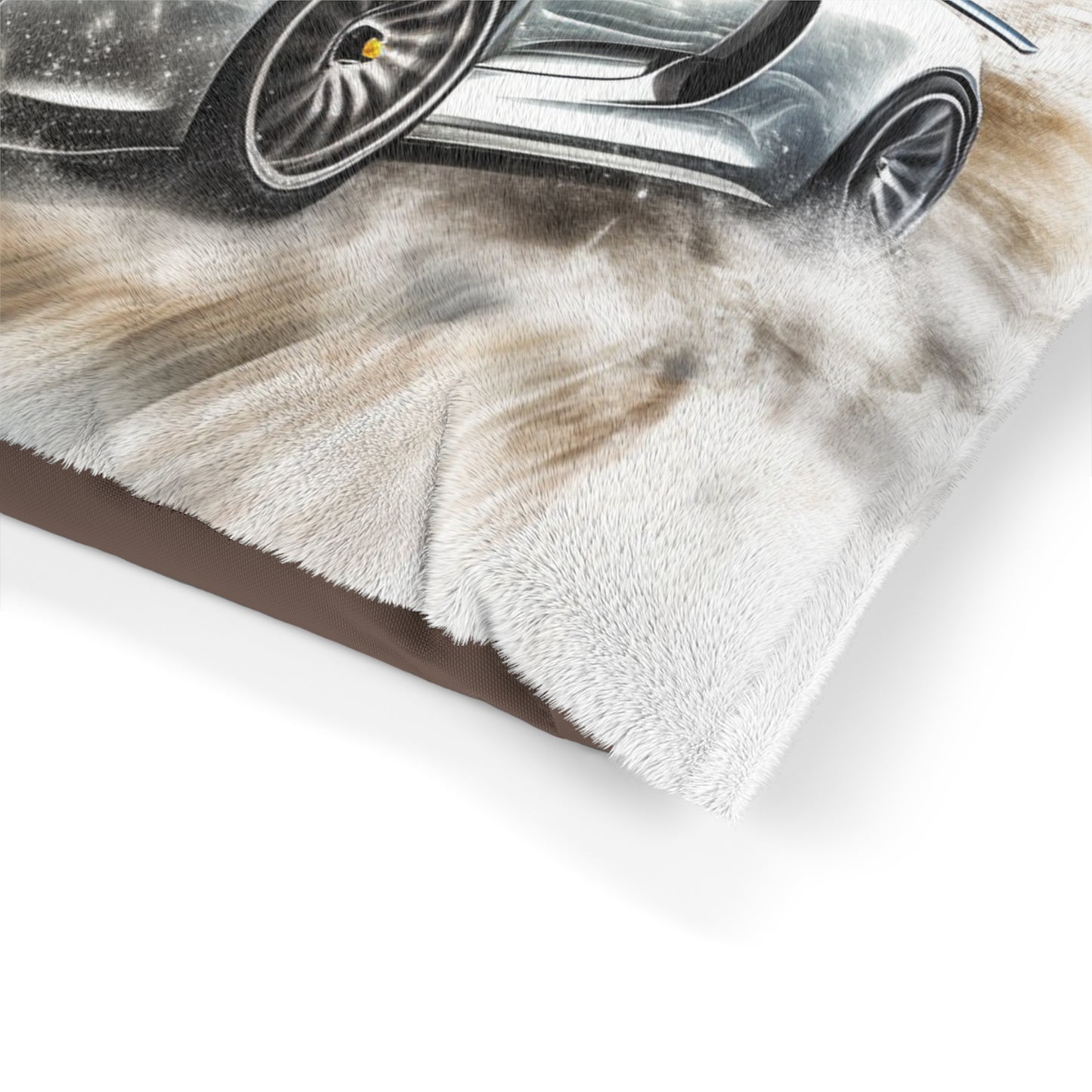 Pet Bed 918 Spyder white background driving fast with water splashing 2