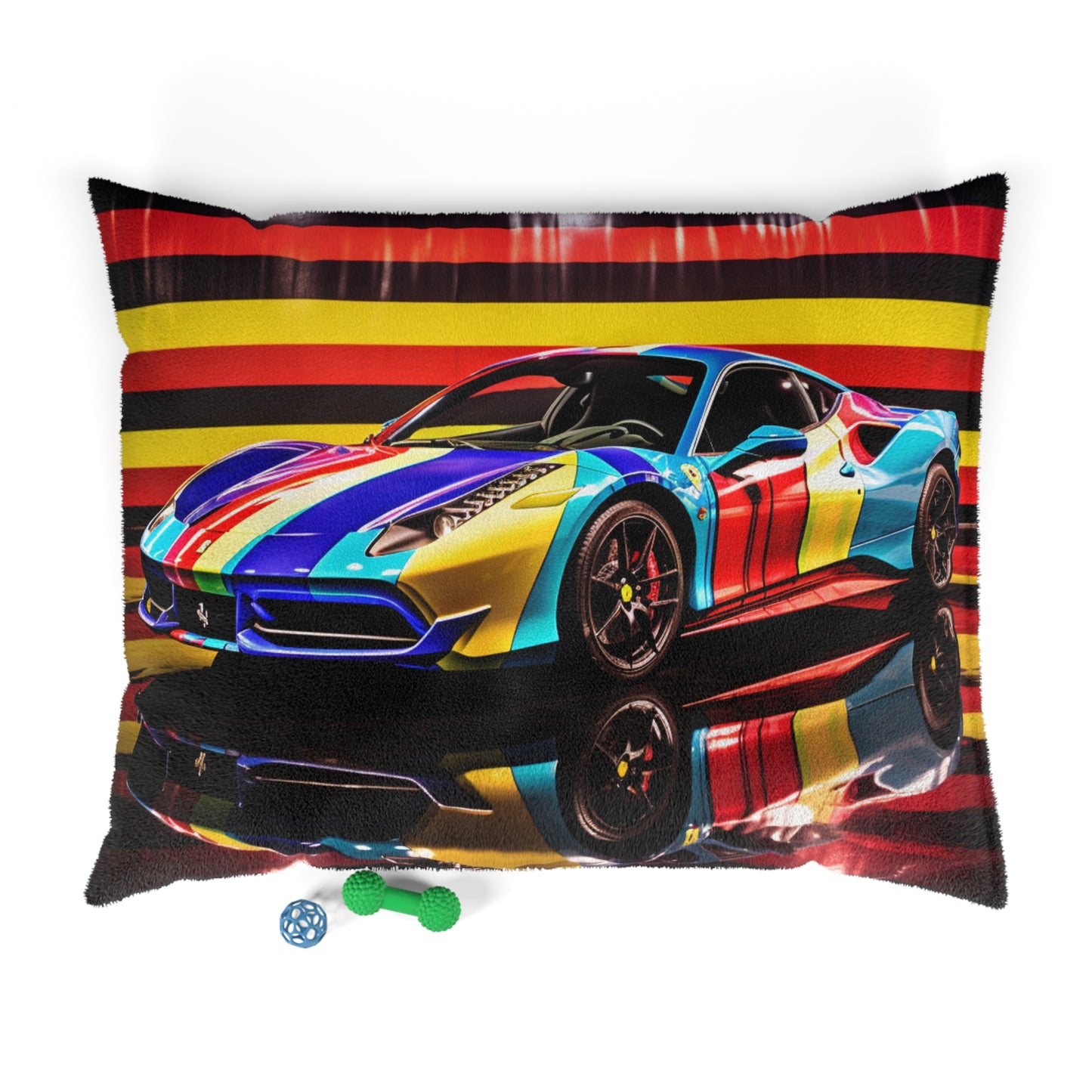 Pet Bed Hyper Colorfull Ferrari 2