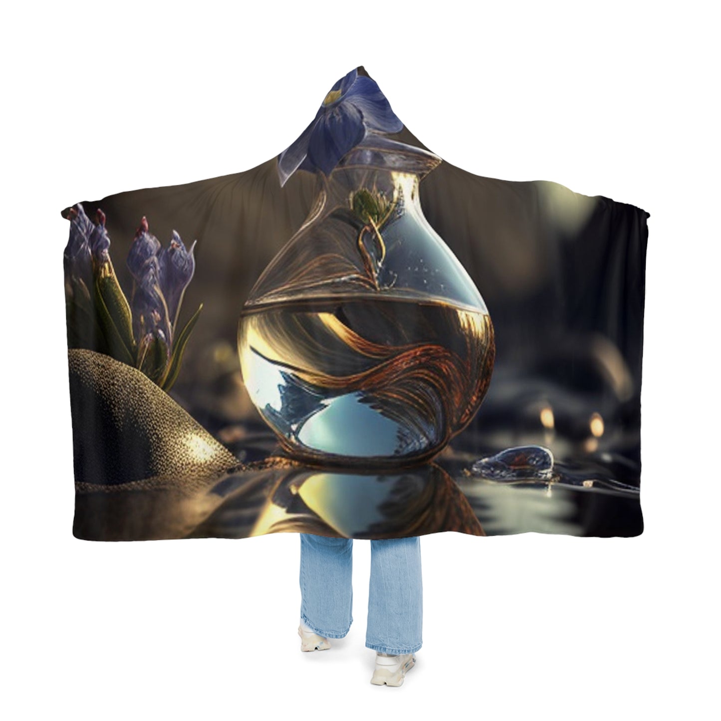 Snuggle Hooded Blanket The Bluebell 1