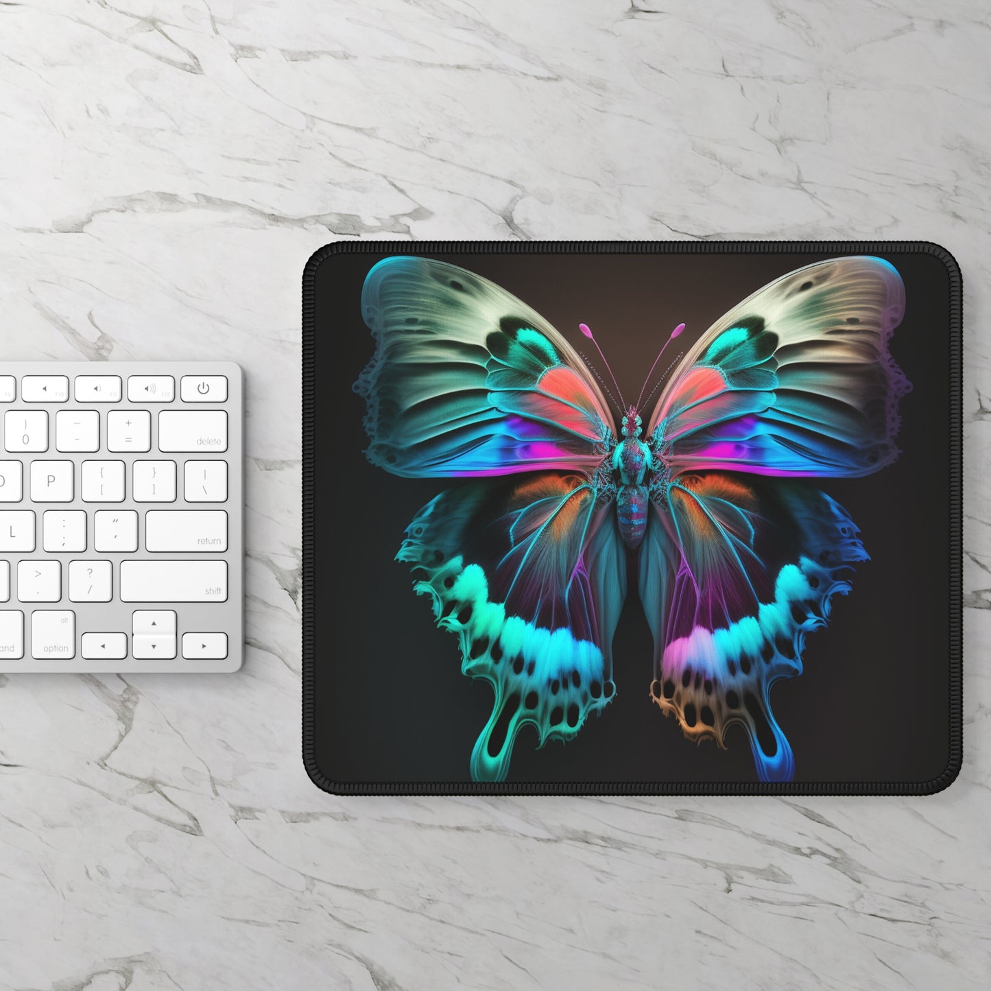 Gaming Mouse Pad  Raw Hyper Color Butterfly 2