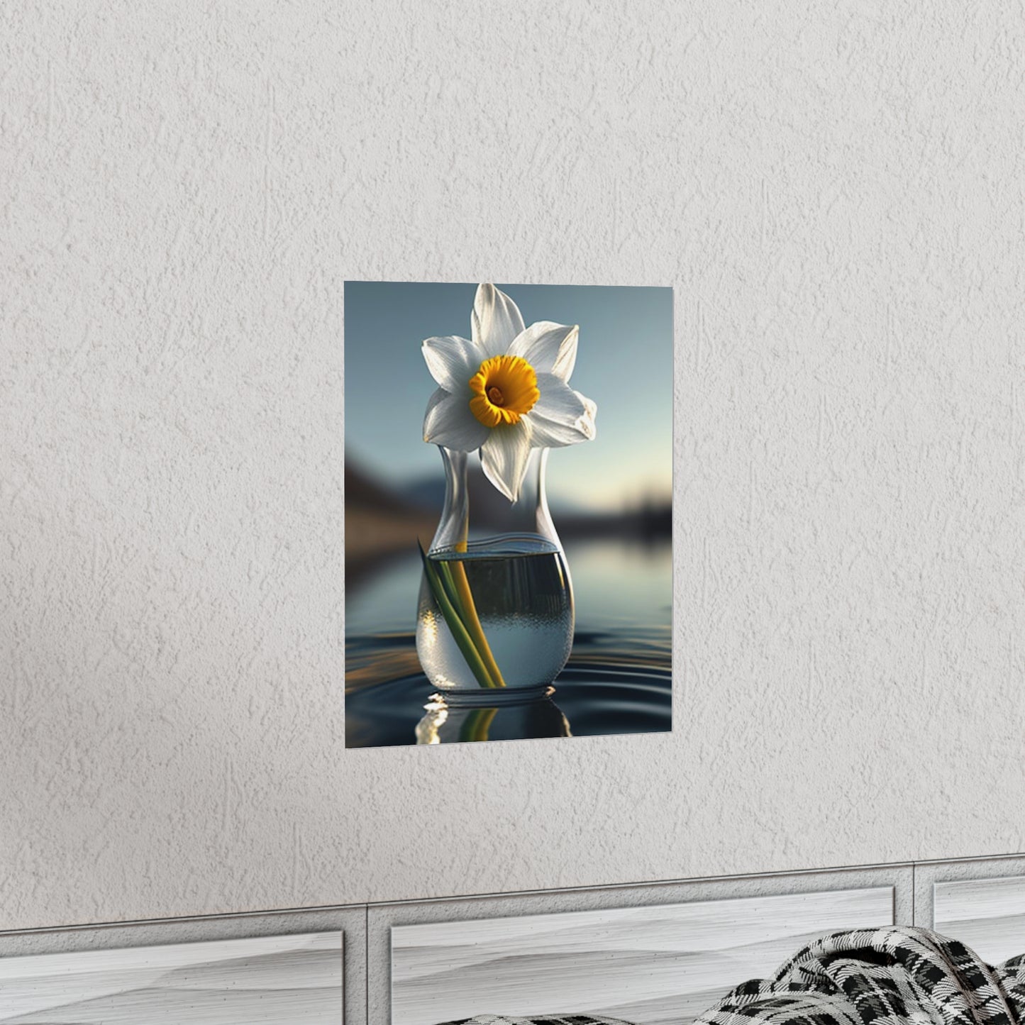 Premium Matte Vertical Posters Daffodil 3