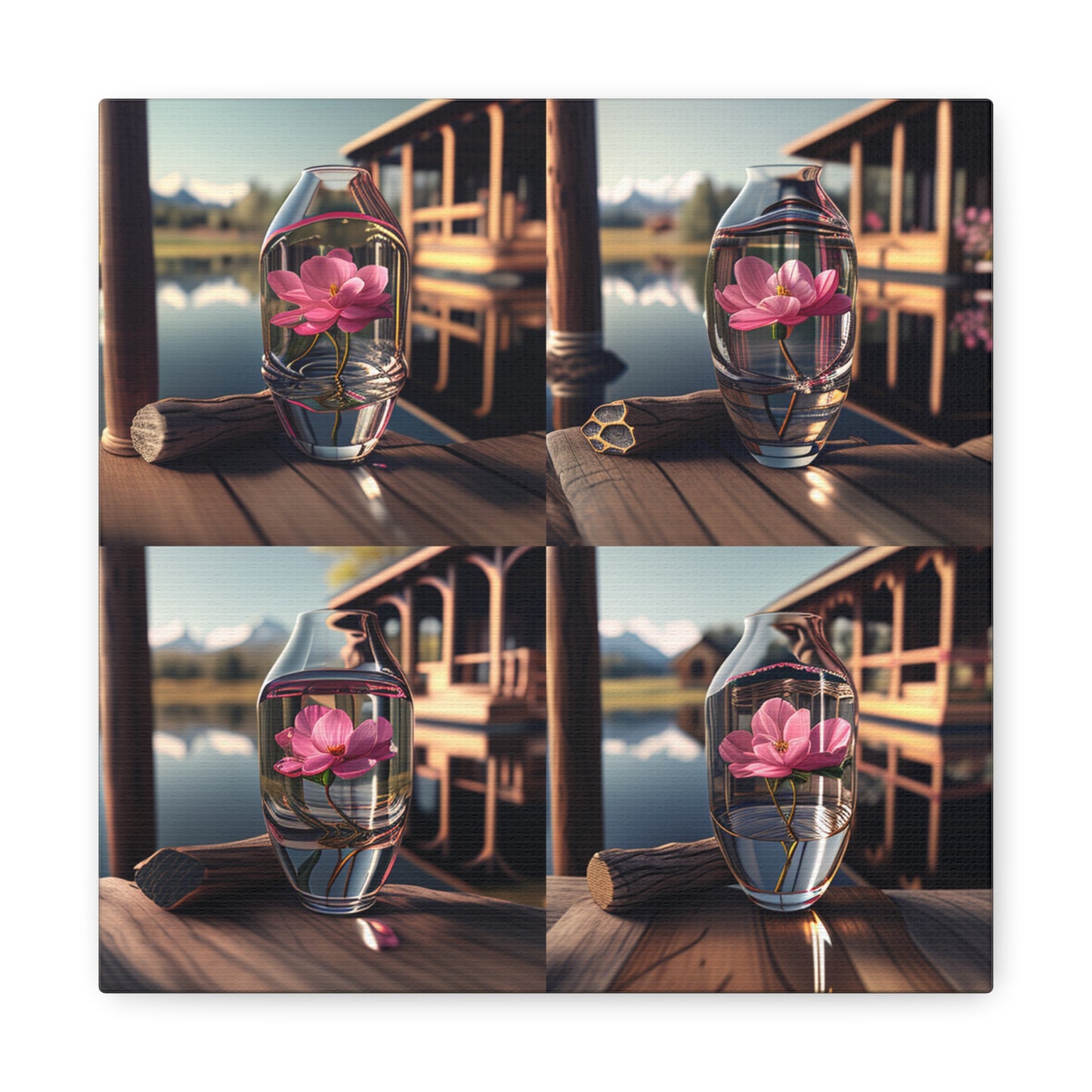 Canvas Gallery Wraps Pink Magnolia 5