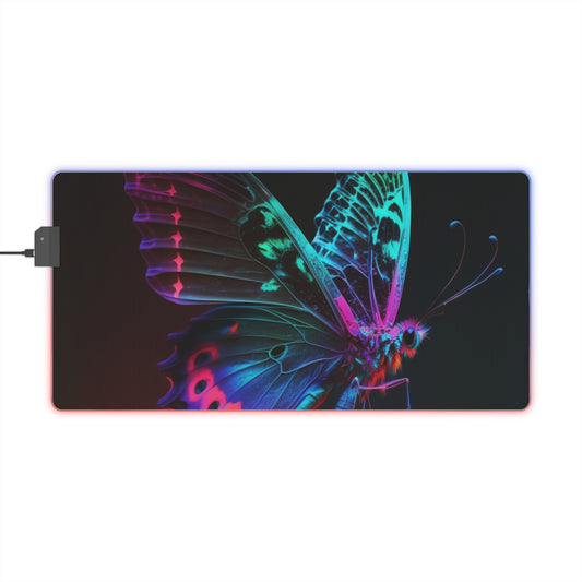 LED Gaming Mouse Pad Raw Hyper Color Butterfly 1