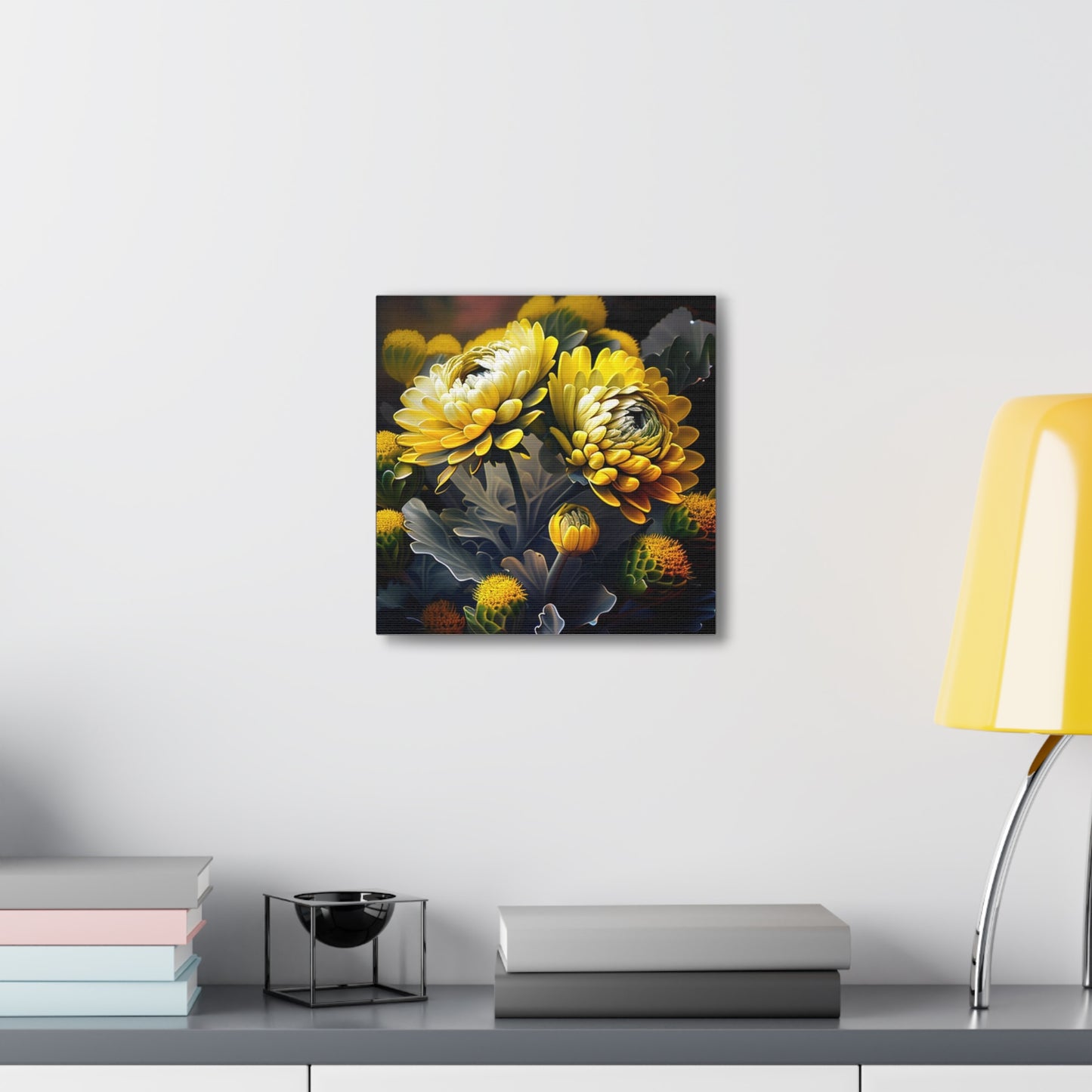 Canvas Gallery Wraps Yellow Hermosas Flores Amarillas 2