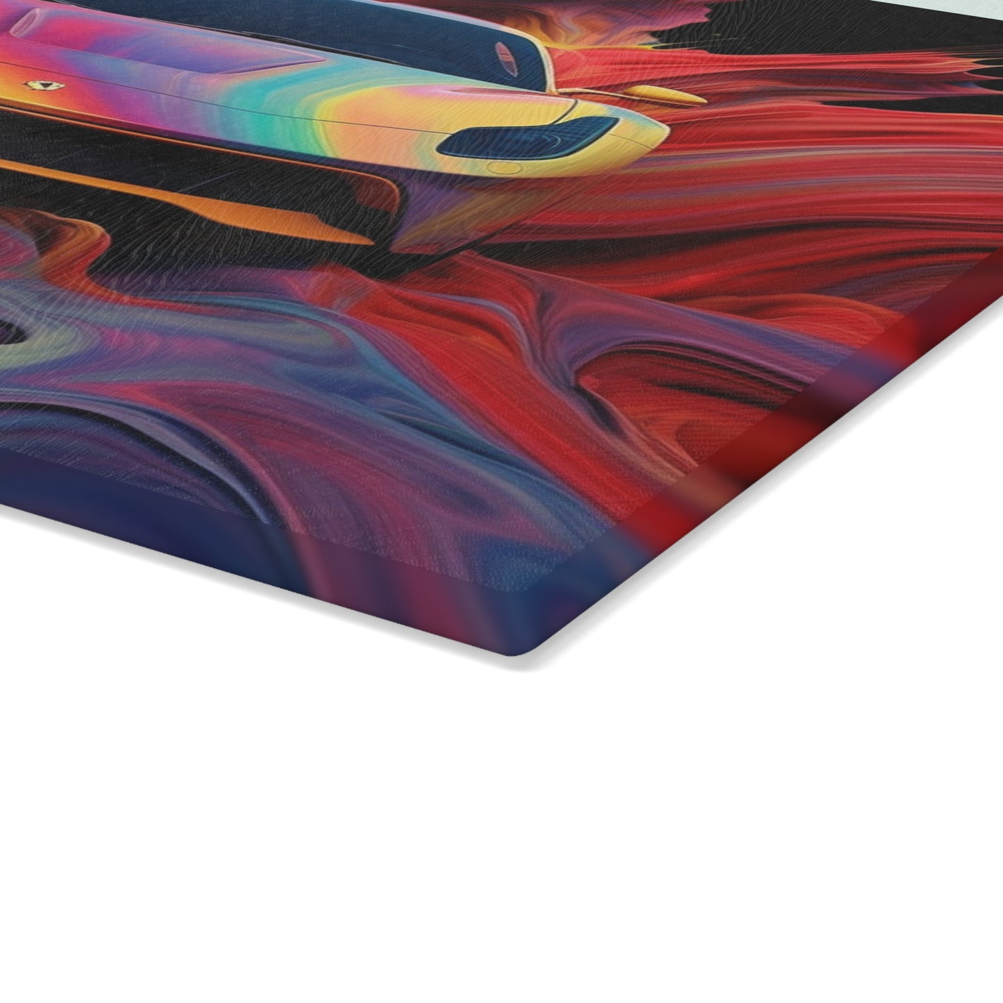 Glass Cutting Board Ferrari Water Fusion 1