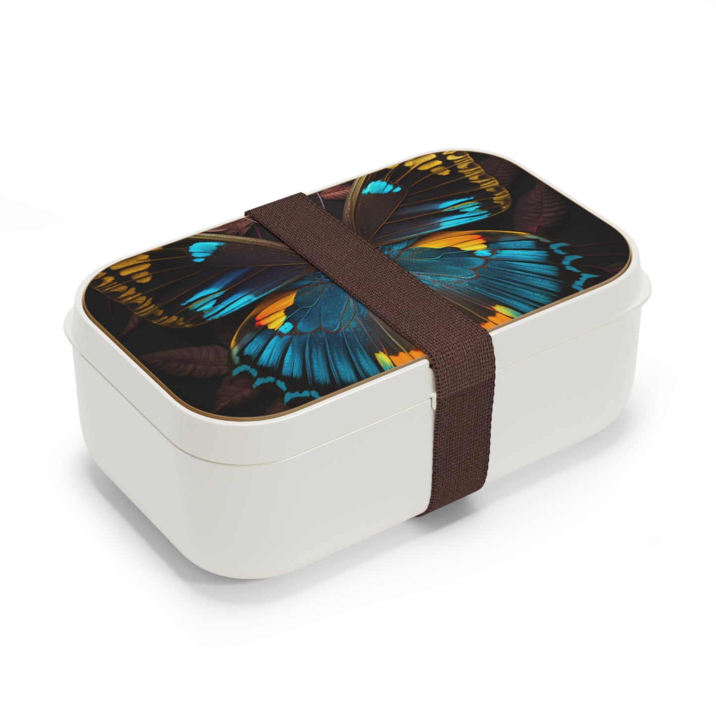 Bento Lunch Box Neon Butterfly Flair 1