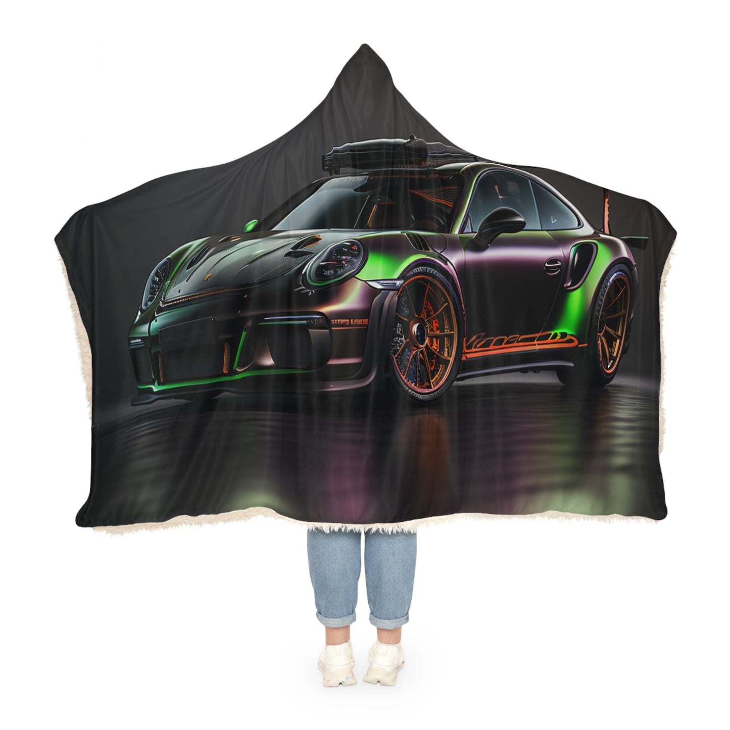 Snuggle Hooded Blanket Porsche Color 2