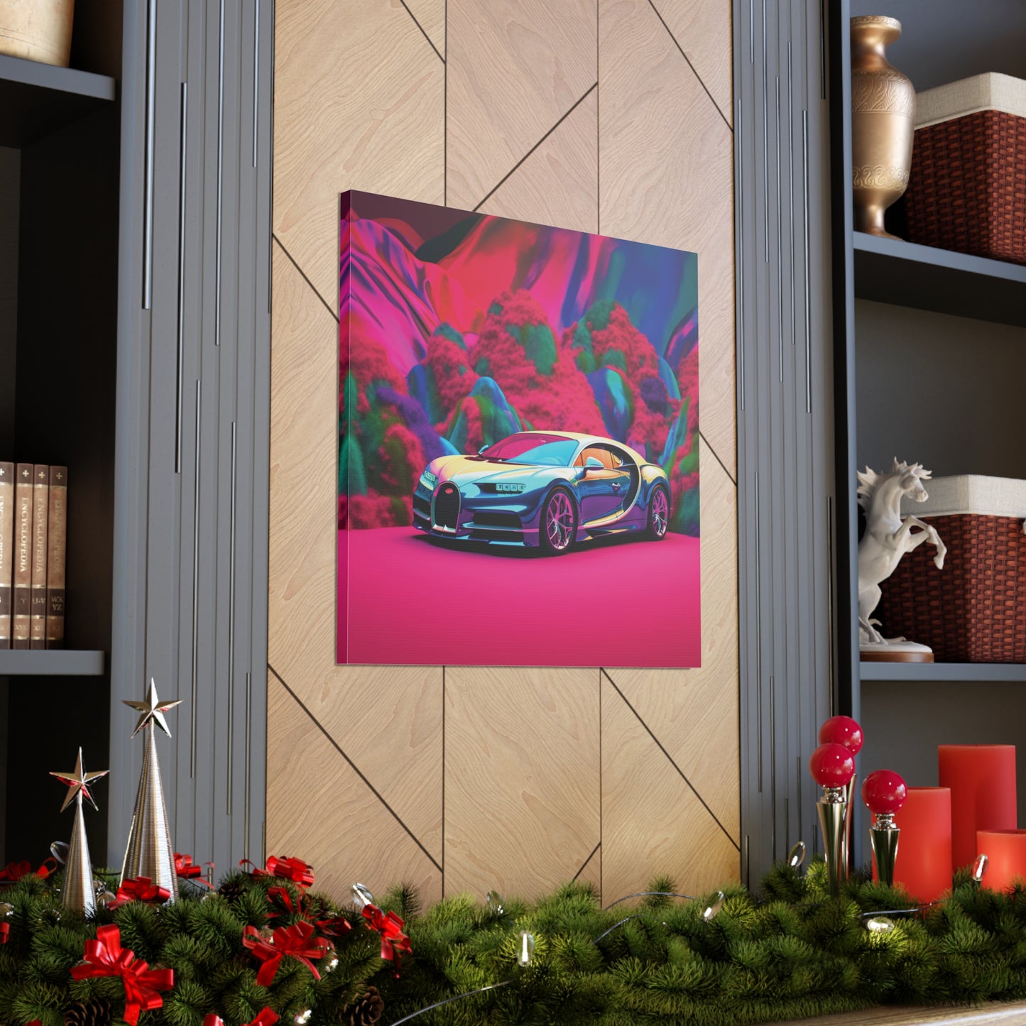 Canvas Gallery Wraps Florescent Bugatti Flair 4