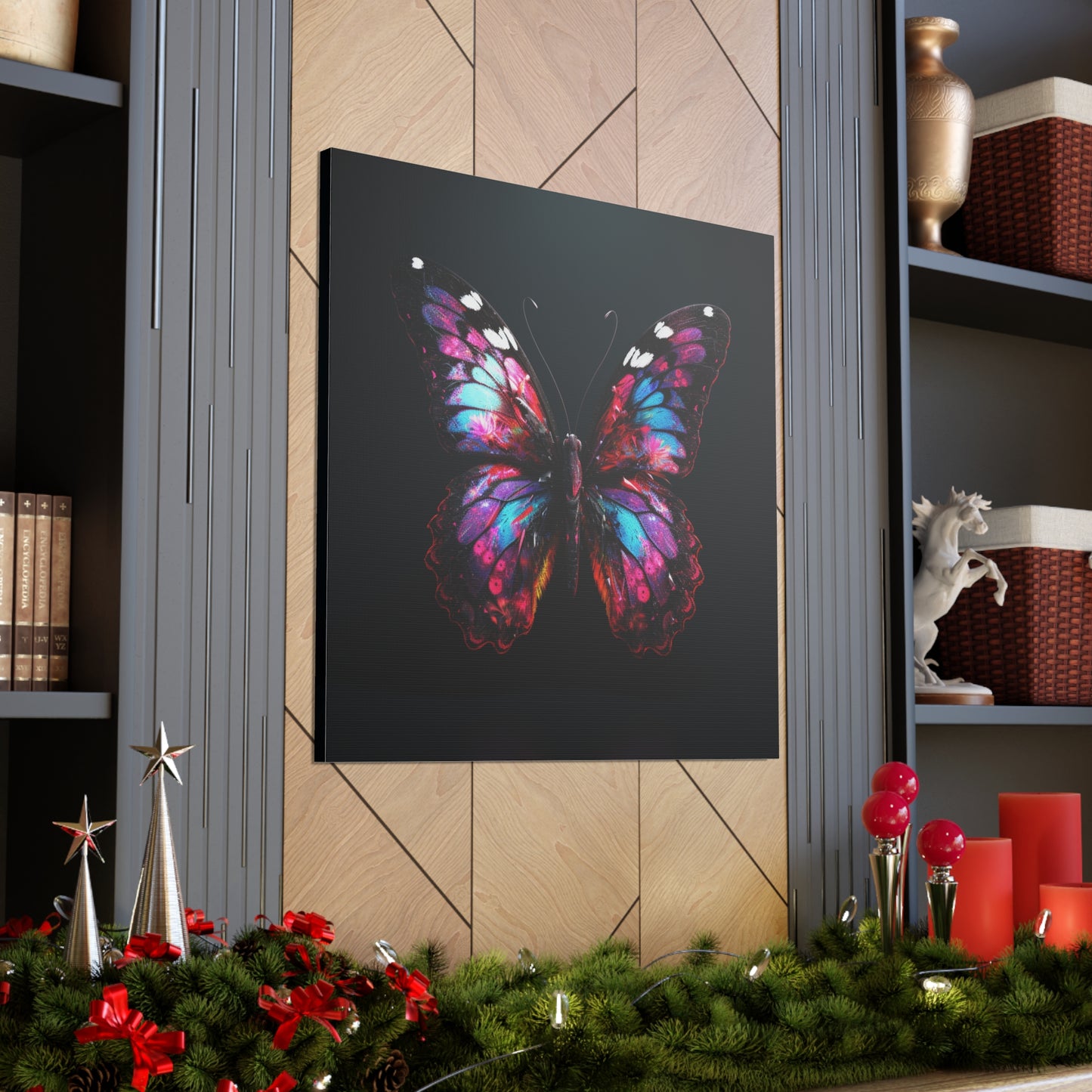 Canvas Gallery Wraps Hyper Butterfly Real