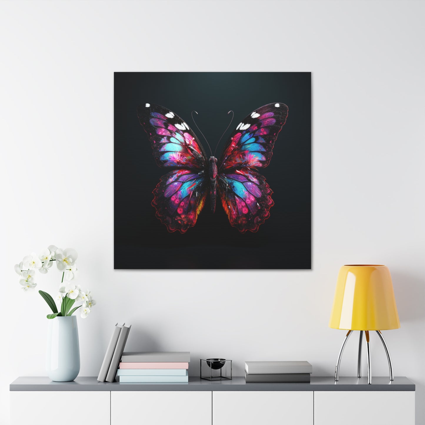 Canvas Gallery Wraps Hyper Butterfly Real