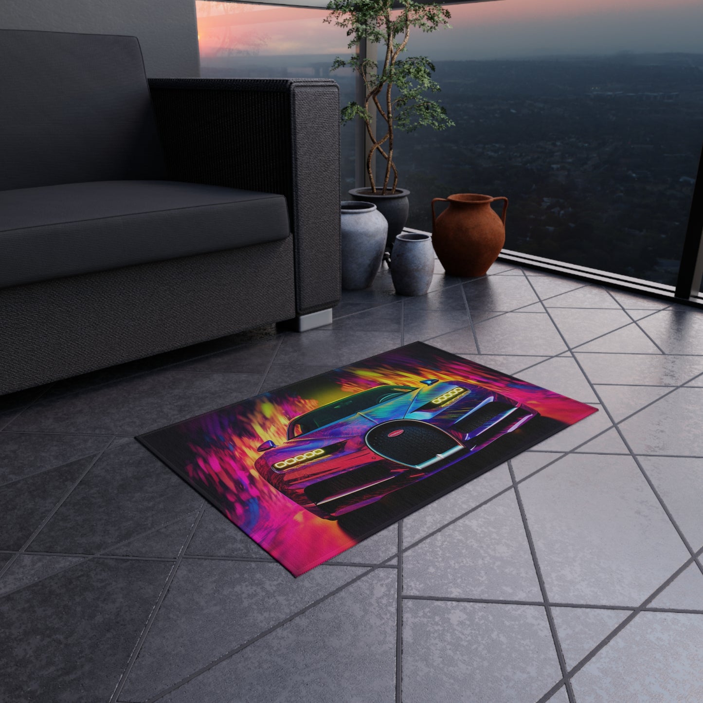 Outdoor Rug  Florescent Bugatti Flair 3