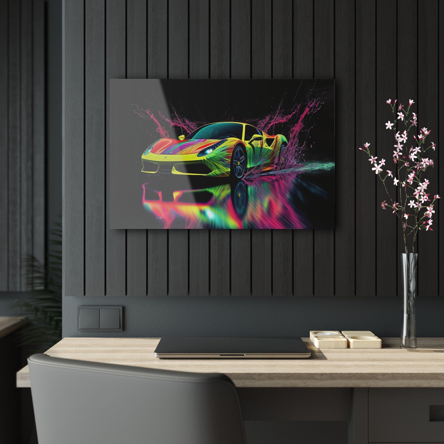 Acrylic Prints Ferrari Fusion Water 2