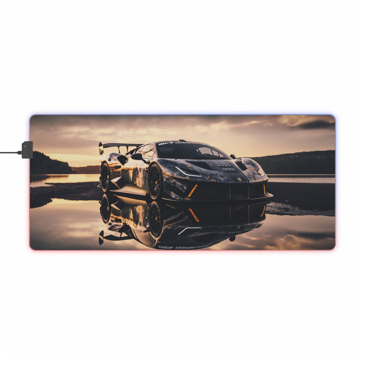 LED Gaming Mouse Pad Ferrari Lake 2