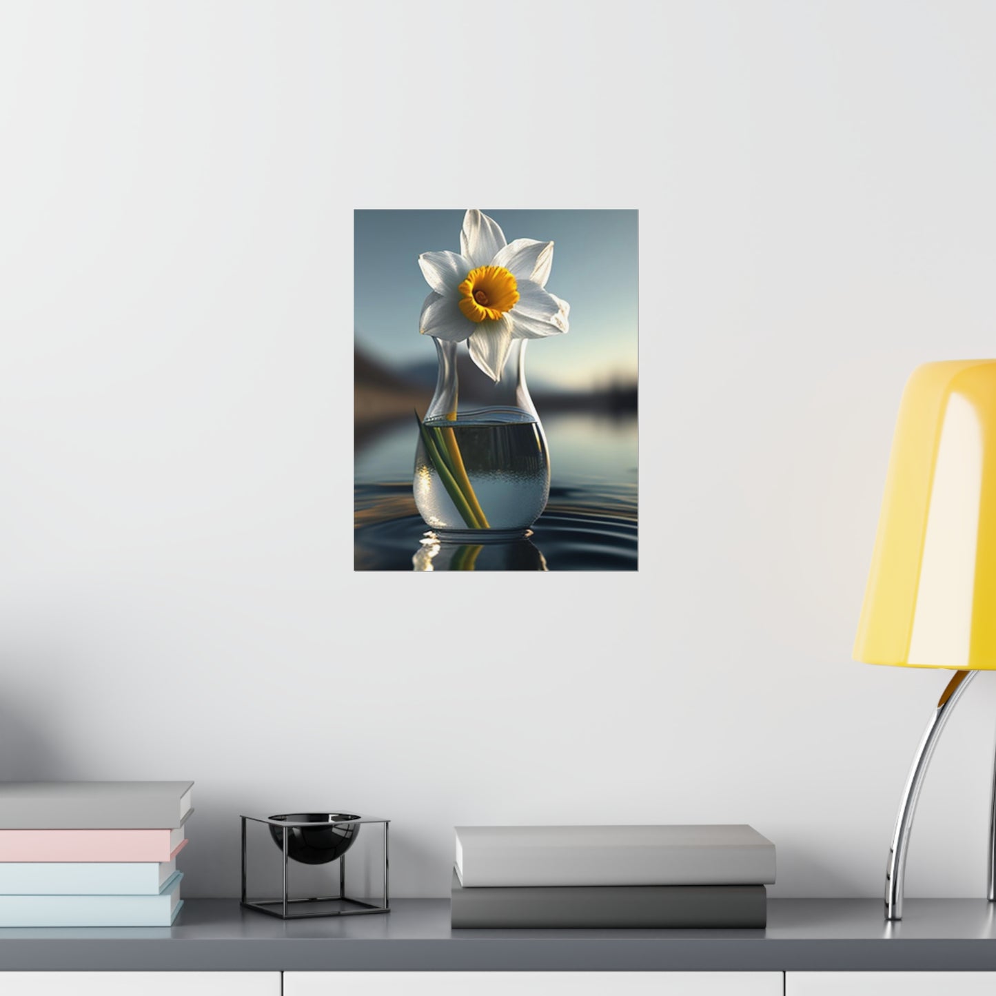 Premium Matte Vertical Posters Daffodil 3