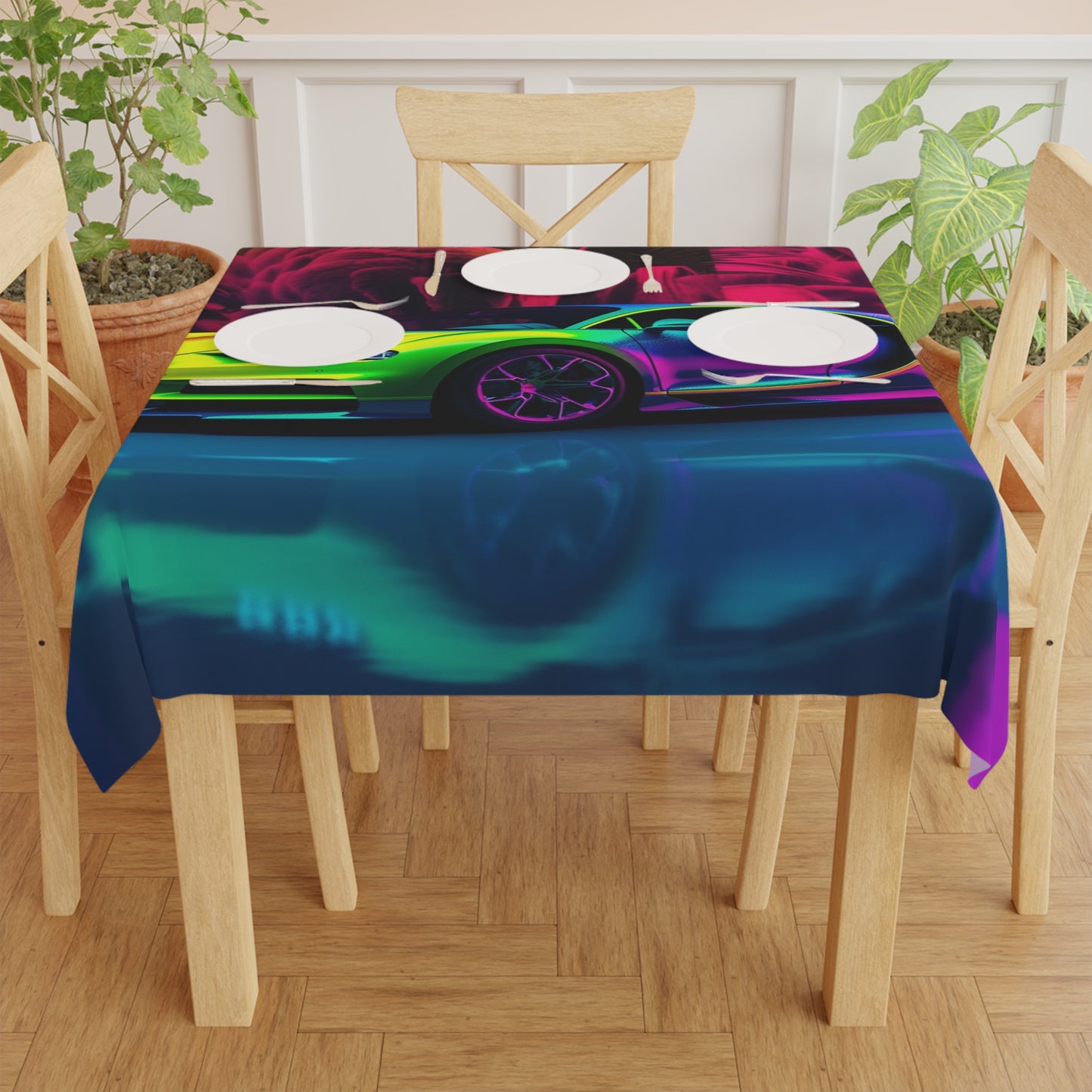 Tablecloth Florescent Bugatti Flair 1