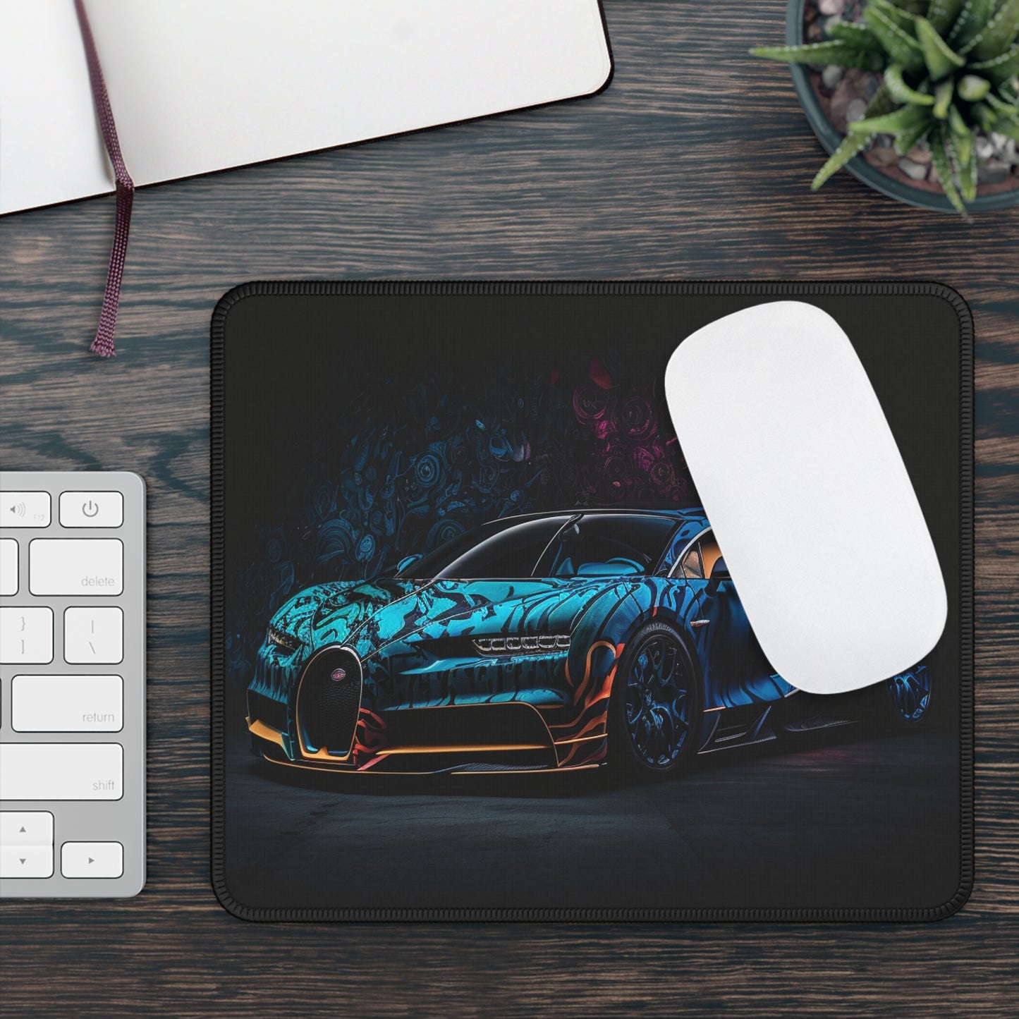 Gaming Mouse Pad  Bugatti Blue 3