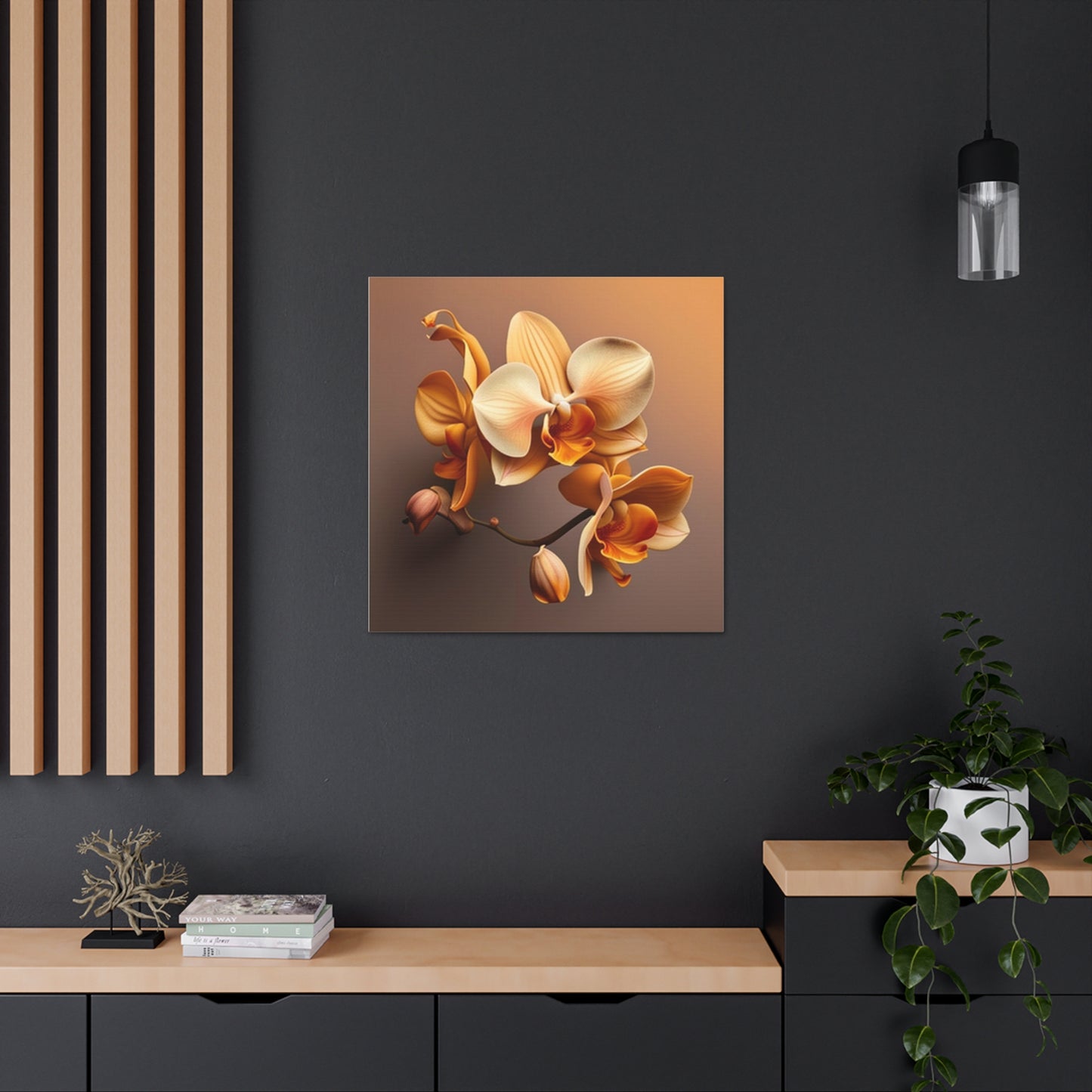 Canvas Gallery Wraps orchid pedals 2