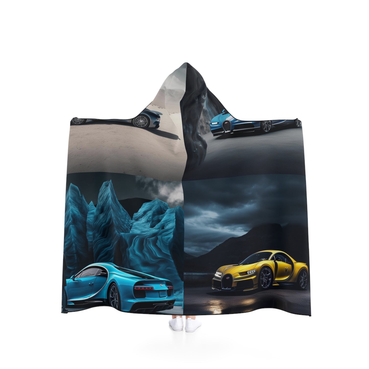 Hooded Blanket Bugatti Real Look 5