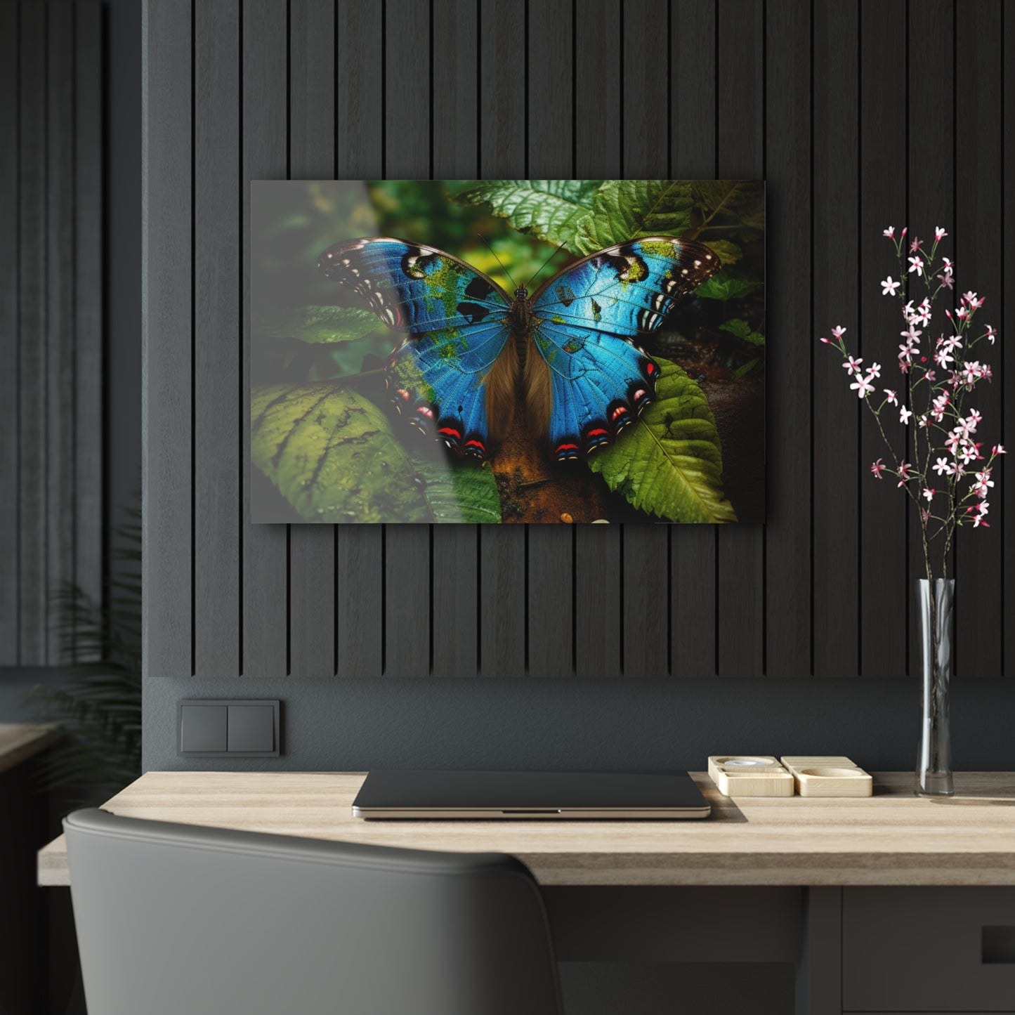 Acrylic Prints Jungle Butterfly 2