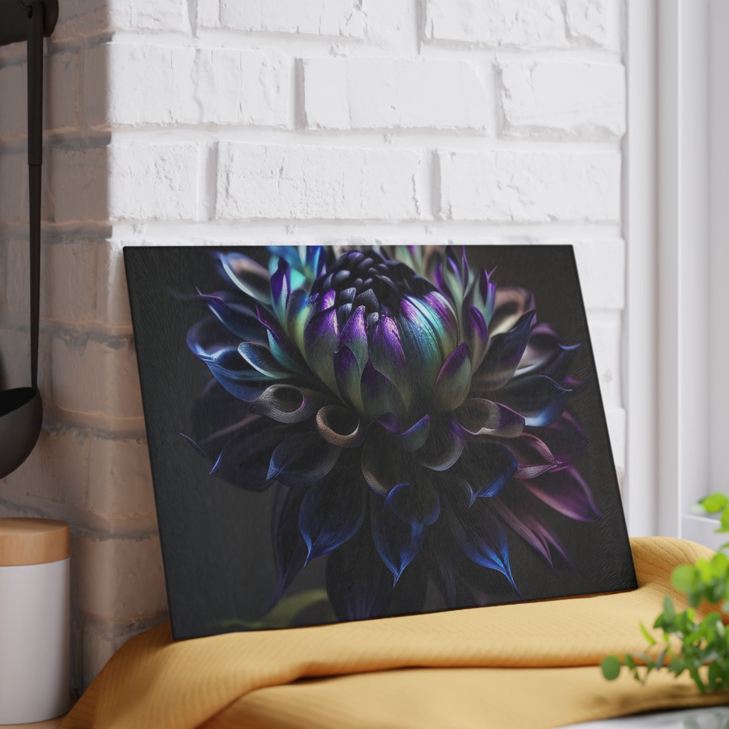 Glass Cutting Board Dahlia Purple 4