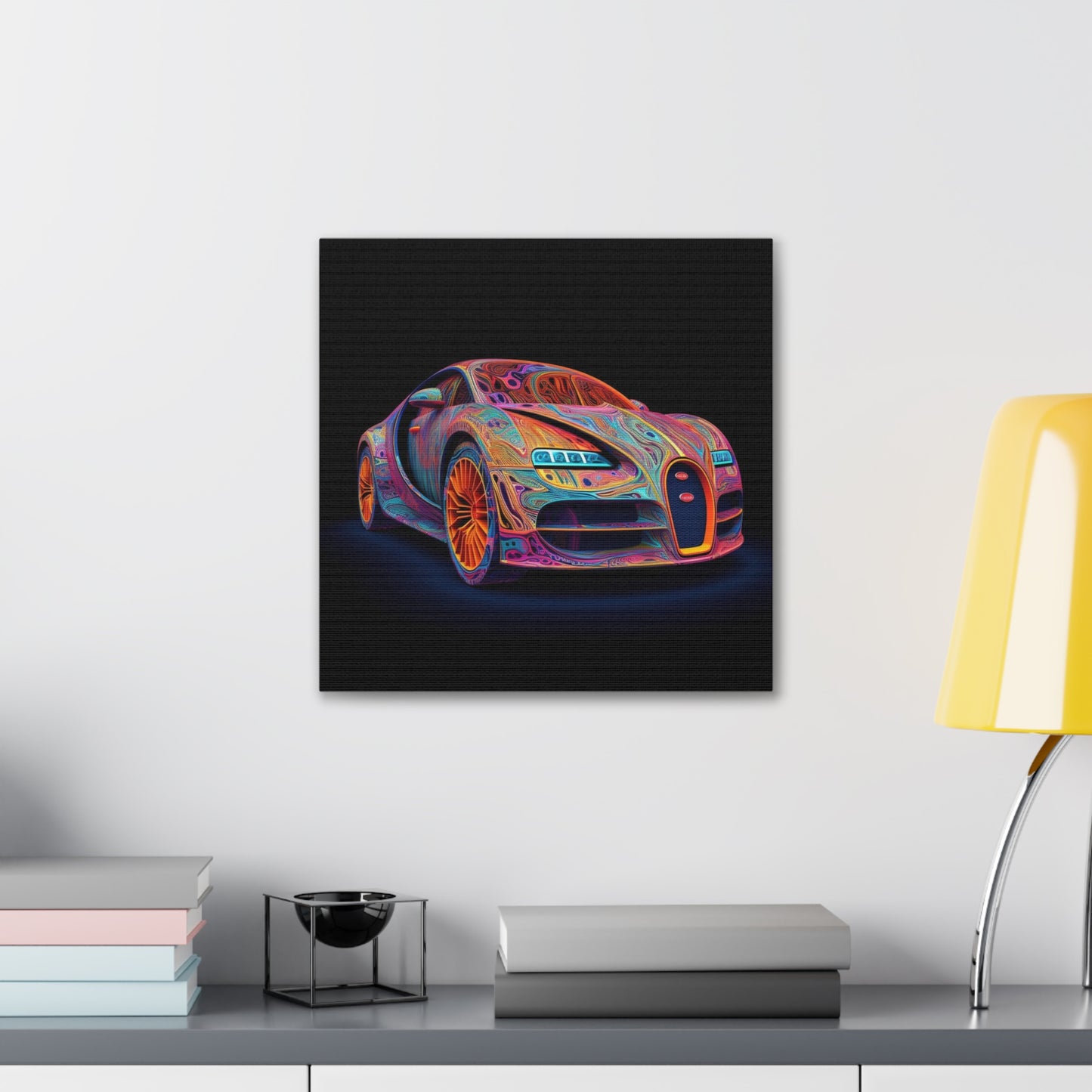 Canvas Gallery Wraps Bugatti Abstract Concept 1