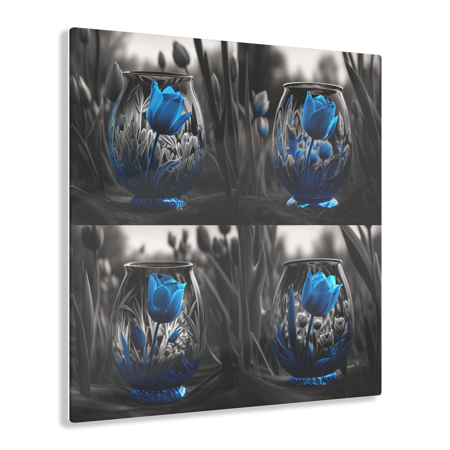 Acrylic Prints Tulip Blue 5